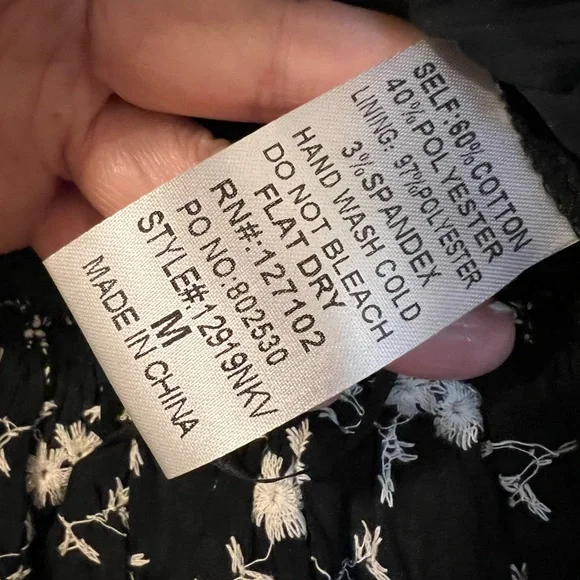 NWT Skylar Rose Maisel Strapless Ruffle Crop Top - Picture 6 of 8